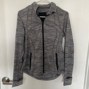 Lululemon define jacket. Heather gray. Size 8